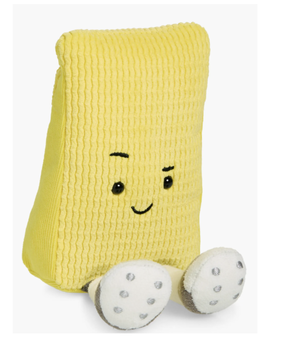 Jellycat 2026世界盃限定 Warni Yellow Card