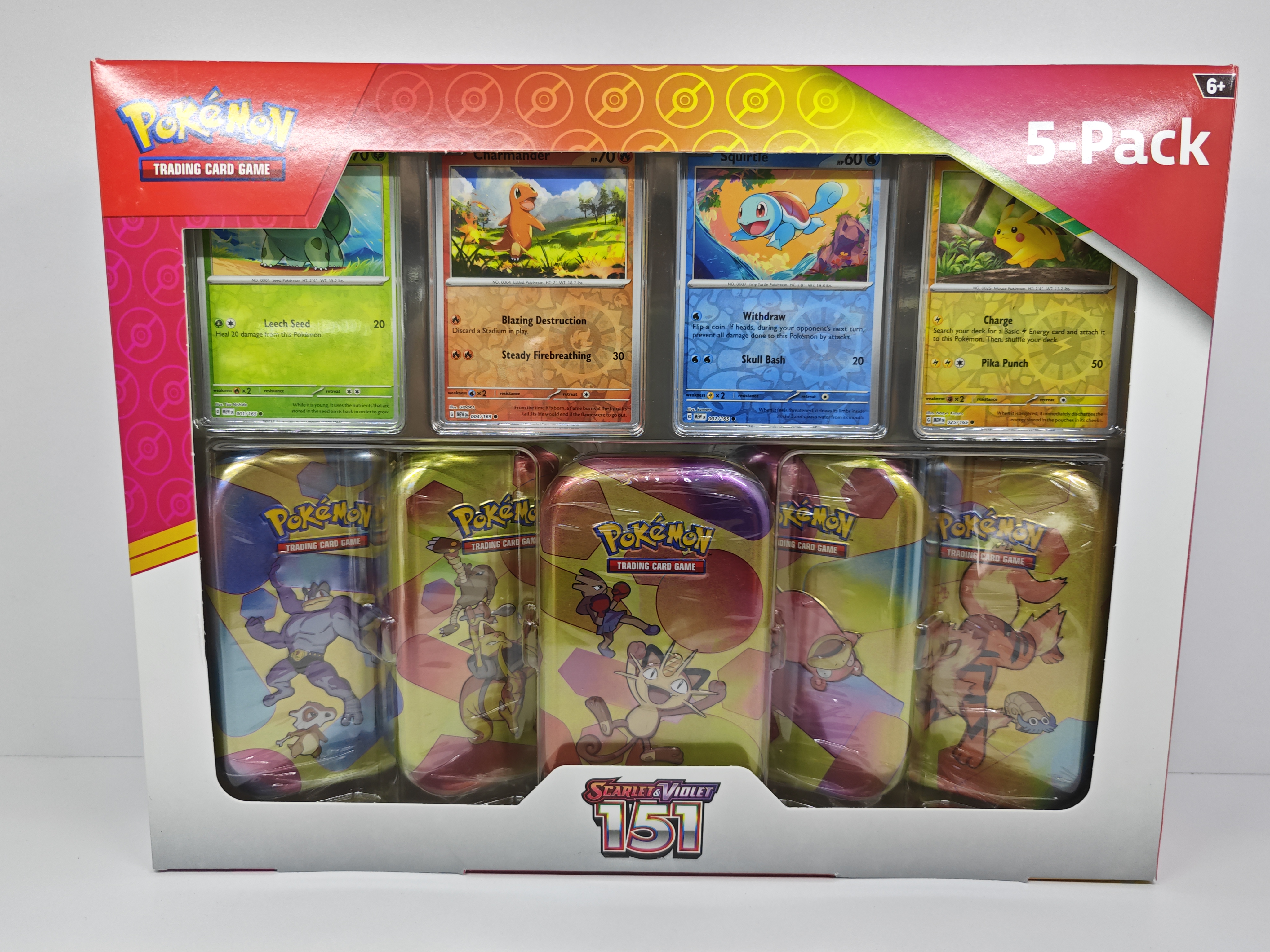 （寄賣）PTCG 美版 Scarlet & Violet—151 Mini Tin 5-Pack