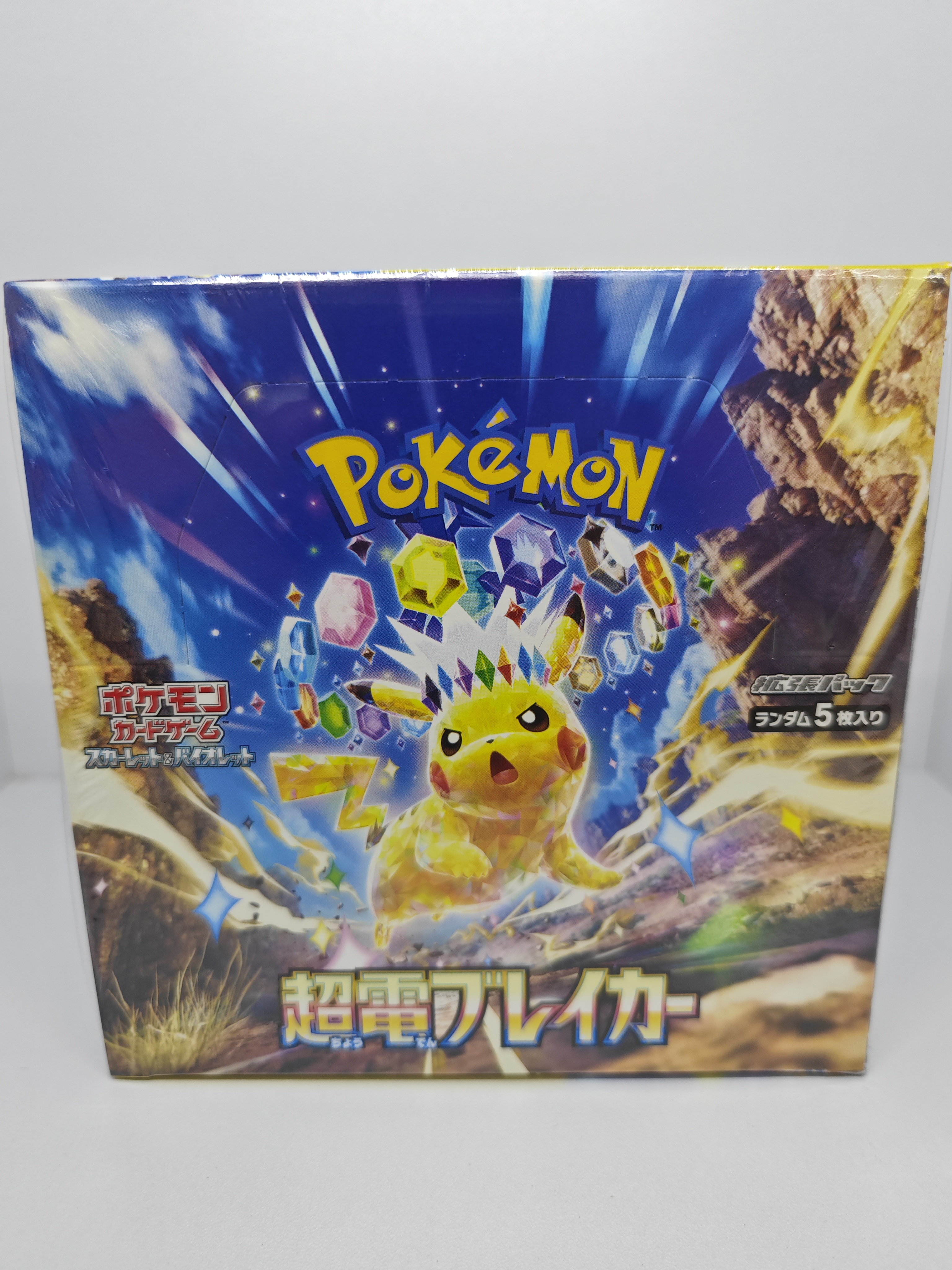 （寄賣）PTCG 日版 Terastal Festival ex Booster Box / 超電ブレイカー ボックス