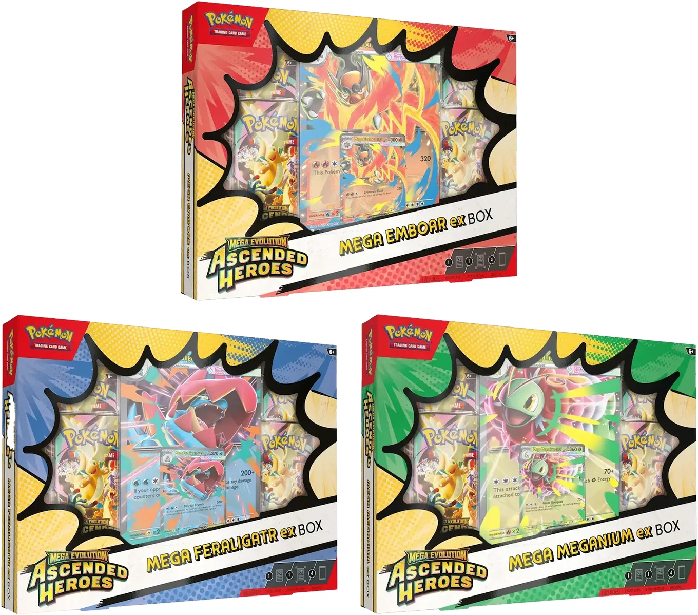 PTCG 美版 ME2.5 Mega EX Collection 3-Box Set